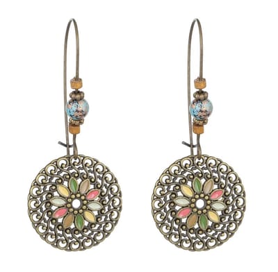 Jomide Oorhangers Vintage Boho - Bloem