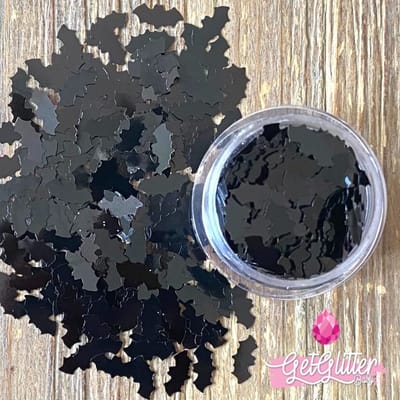 GetGlitterBaby® - Vleermuis Glitters voor Lichaam en Gezicht Jewels / Bio Biodegradable / Biologische Chunky Festival Face Body Glitter Halloween / Carnaval - Vleermuizen