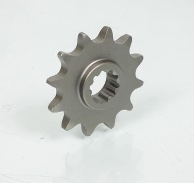 Pignon de sortie de boite Teknix pour Moto Gilera 50 GSM Avant 2000 12 dents pas 420 Neuf