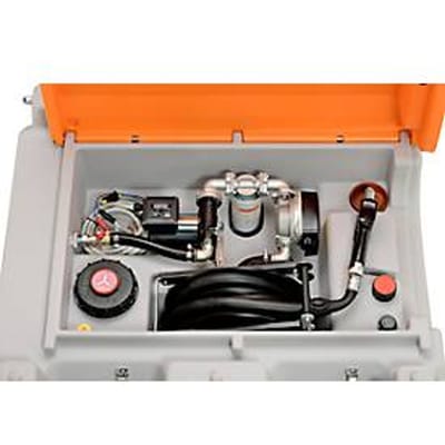 Mobiel tankstation CEMO DT-Mobil Easy Basic, Combi 850/100 l tank voor diesel en Adblue®, elektrische pomp Bipump 12 V, B 1270 x D 1070 x H 1120 mm