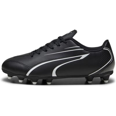 Puma Vitoria junior voetbalschoenen FG/AG zwart/wit maat 35.5.