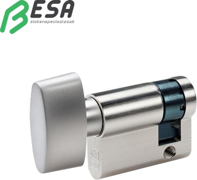 BASI SP500 Halve Knopcilinder 10/30 Knop