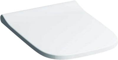 Toiletzitting met Deksel - Zitting Antibacterieel - Badkamer Vernieuwing - Soft Close Mechanisme - 45 x 35 cm - Wit