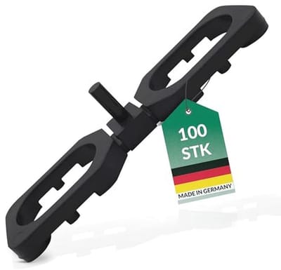 Afstandhouders voor Terrasplanken 4 mm - 100 Stuks voor Perfecte Afstand