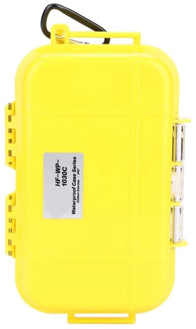 Shopcentral - Waterproof Transport Box - Duurzaam - Geel - Voor Kayak en Camping