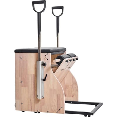 Chaise Pilates Pédales Séparées Stabilité Combinaison Chaises Entraînement Complet Poignée