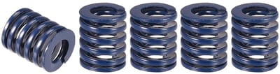Drukveren Set - Veren Spiraal - Onderdelen Vervangen - Lichte Belasting - 5 stuks 14mm - Blauw