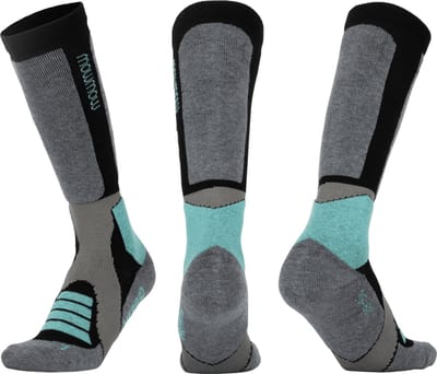 MowMow Skisokken Merino - Zilverionen - Antibacterieel - Heren - Dames - Maat 35-38
