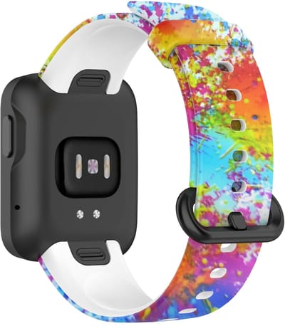 By Qubix - Siliconen band met print - Verfprint - Geschikt voor Xiaomi Mi Watch Lite / Redmi Watch