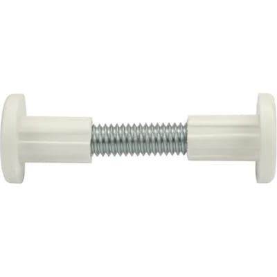 Universele Schroef Wit - 6x30mm - 4 Stuks