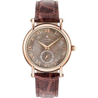 JACQUES du MANOIR VEN.04 Dames Horloge 36mm Swiss-Made
