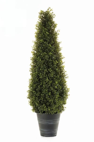 Emerald - Kunstplant Buxus piramide UV 50x165cm - Kunstplant voor binnen