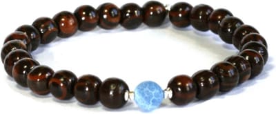 Heaven Eleven Men - Finse kralen Blauw Agaat