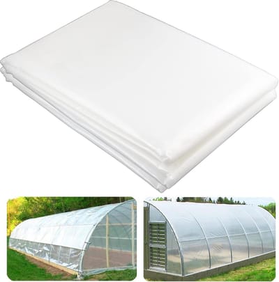 Plastic Folie - Kas Plastic - Planten Beschermen - UV Bestendig - 365 x 731 cm - Transparant