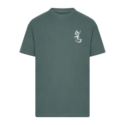 Mister Tee - Daydreamin Heren Tshirt - M - Donkergroen