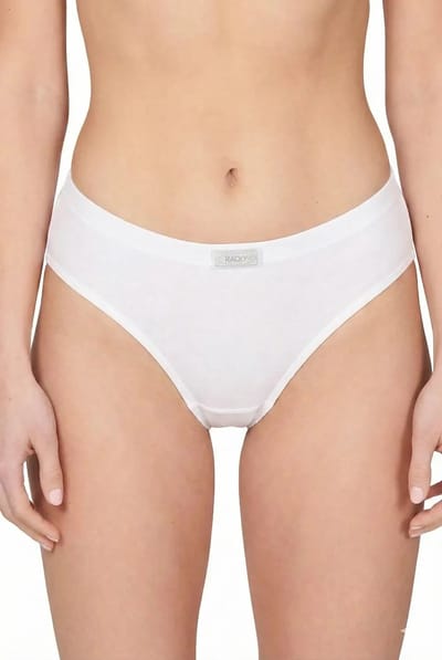 Racky dames heupslip ( Highleg mini ) - L - Wit