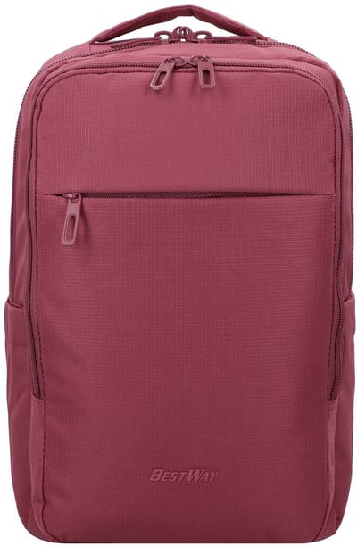 Worldpack BestWay Dagrugzak 41 cm Laptop compartiment - 35cm (14 duim) - ziegelrot