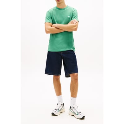 Tommy Hilfiger Regular Badge Tee Bahama Green Taglia: S | Magliette basic Outlet | Uomo | Verde