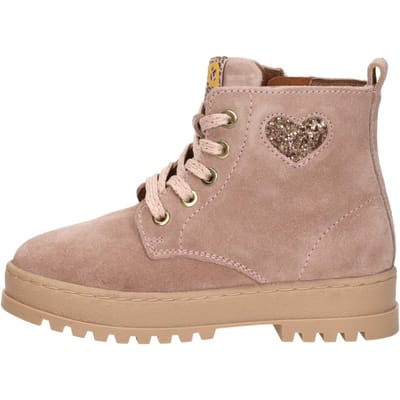 KEQ Veterschoen hoog Veterschoen hoog - Roze - Maat 27