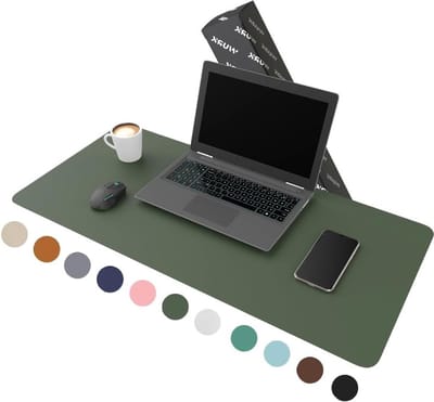 Multifunctionele Grote Bureauonderlegger - 80 cm x 40 cm - Groene Muismat XXL