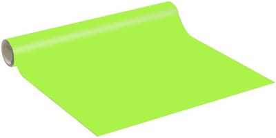 Decoratieve zelfklevende vinylsticker op rol per meter - Wasbare, waterdichte sticker voor keukenmuren en meubels - 60 cm x 10 m - Appelgroen