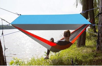 Tentzeil - Regenhoes - Kamperen Buiten - Zilveren Coating - 100 x 145 cm - Groen