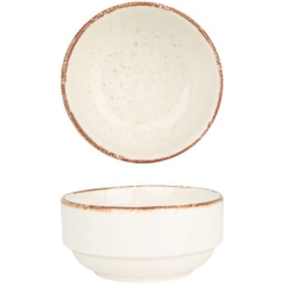 Rinart Serveerschaal - Brunilda - Porselein - 12 cm (340cc) - set van 2