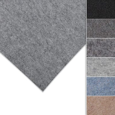 FLOORDIREKT Naaldvilt - Superflex - Grijs - 200 x 100 cm