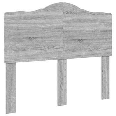 vidaXL Hoofdbord Grijs Sonoma Bewerkt hout