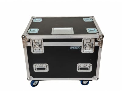 Kabelkist - Innox IX-BK-CC-T-W-80/60 touring kist met wielen - Zwart