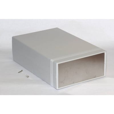 Hammond Electronics 1598HSGY Instrumentbehuizing 280 x 200 x 40 ABS Grijs 1 stuk(s)