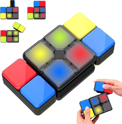 OUYLAF Rubik's Cube - rubiks cube - rubiks cube set - reactiespel - reactie spel - educatief speelgoed - Magic Cube Rotating behendigheidsspellen vanaf 8 jaar - educatief speelgoed 8 jaar - educatief speelgoed baby - Muziekkubus