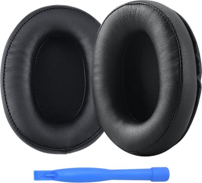 Vervangende Oorkussens voor HyperX Cloud Stinger/Cloud Flight/CloudX/Cloud II/Cloud III/Cloud Alpha/Cloud Core/Mix Hoofdtelefoons van MMOBIEL – Memory Foam, Protein PU Koptelefoon Oorkussens – Zwart