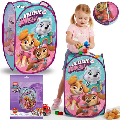 Paw Patrol Opvouwbare speelgoedmand, opbergmand voor de kinderkamer, ruim 70L