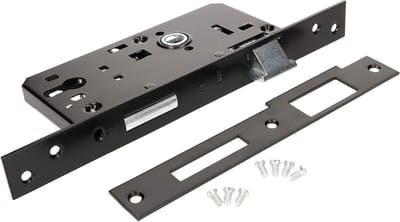Insteekslot - Deurslot - Deuren Beveiligen - Rechts Draaiend - 90 x 63 mm - Zwart