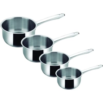 Set van 4 steelpannen Lacor Basic