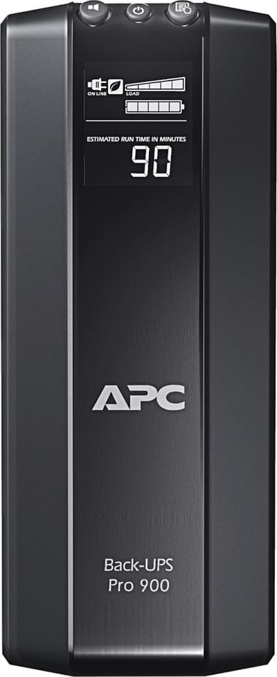 APC Back-UPS PRO BR900G-FR - Noodstroomvoeding / 6x penaarde (geschikt voor België) / USB / 900VA