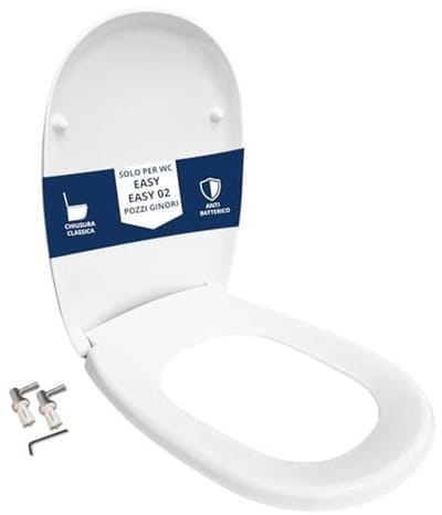 WC-bril thermoharder wit - Duurzaam en hygiënisch alternatief