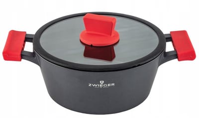Zwieger Obsidian Pan 28 cm met Deksel - Inductie Geschikt