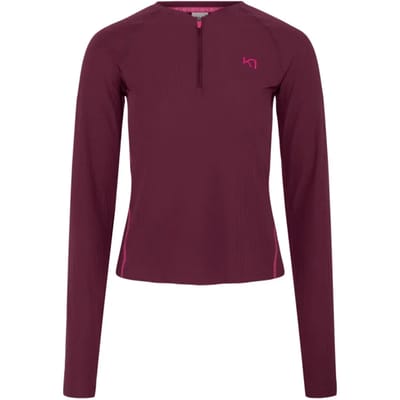 Kari Traa Linnea T-shirt Met Lange Mouwen Paars S Vrouw