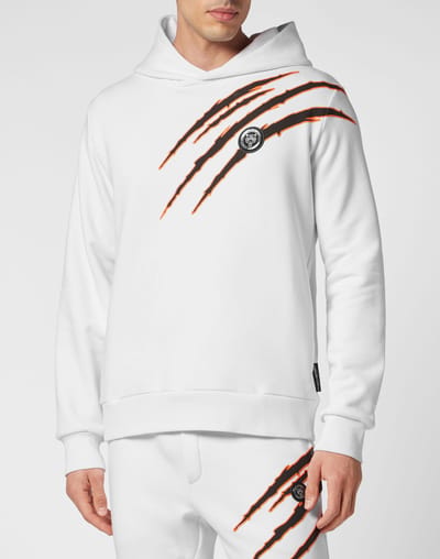 Sweatshirt Met Capuchon Scratch