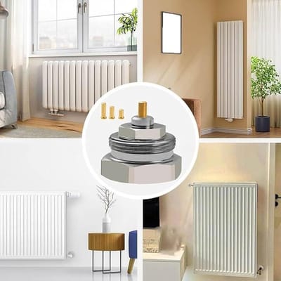 Radiator Kraan - Thermostaat adapter - Verwarming regelen - Eenvoudige installatie - M30x1.0 naar M30x1.5 - Metaal