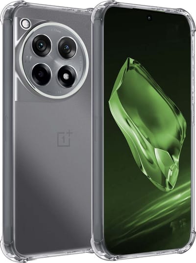 Hoesje Geschikt voor OnePlus 12R - Sterk & Shockproof - Siliconen Case - Back Cover - Telefoon Hoes Shock Proof - Transparant