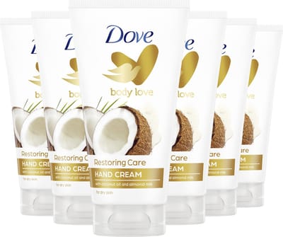 Dove- Handcreme - Restoring Care - 6 x 75 ml