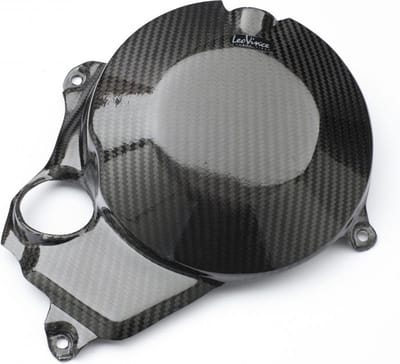 Cache carter embrayage carbone Leovince pour moto Kawasaki 1000 Zx-10 R Ninja 2011-12