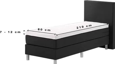 24-Bedding - Duopak 2 stuks !! - Dubbel Jersey - Topdek Hoeslaken - Topper Hoeslaken - 100% katoen - 80 x 210 cm - Wit - Extra dikke kwaliteit 200 gr/m2