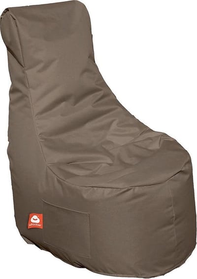 Whoober zitzak stoel Nice outdoor taupe - Wasbaar - Voor binnen en buiten