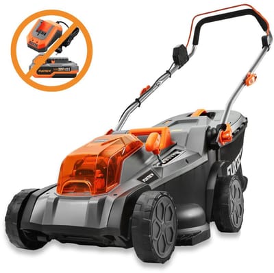 FUXTEC 40V Accu Grasmaaier FX-E2RM37 met 37cm Maaibreedte, zonder Accupack, zonder Oplader