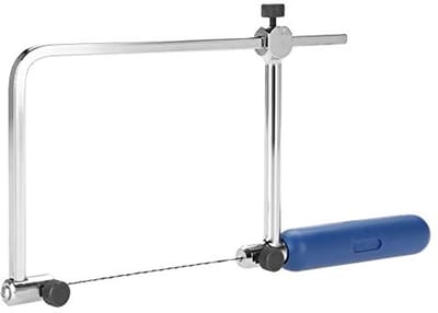Dailygoods- Figuurzaag Verstelbaar - Zaagframe - Spiraalzaagbladen - Houtbewerking - Metaalbewerking - Kunststof zagen - Zaag