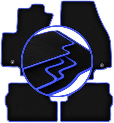 CARLUX-BLUE automatten voor: Opel Zafira A minivan (1999-2005)